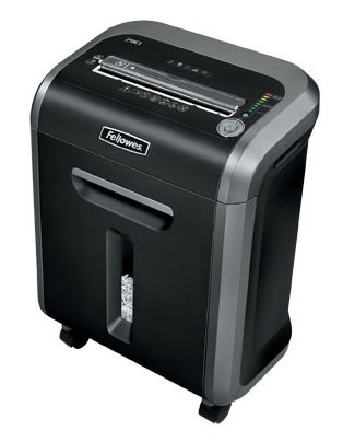 Шредер Fellowes PowerShred 79Ci (секр.P-4)/фрагменты/14лист./23лтр./скрепки/скобы/пл.карты/CD