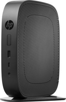 Тонкий Клиент HP Flexible t530 slim GX-215JJ (1.5)/4Gb/SSD8Gb/R2E/HP Smart Zero 32/GbitEth/45W/клавиатура/черный