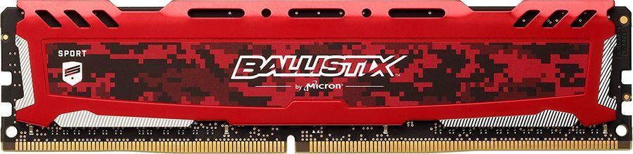 Память DDR4 16Gb 2666MHz Crucial BLS16G4D26BFSE RTL PC4-21300 CL16 DIMM 288-pin 1.2В kit
