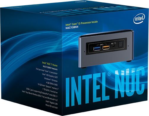 Платформа Intel NUC Original BOXNUC7i3BNHXF 2xDDR4