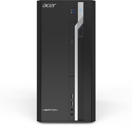 ПК Acer Veriton ES2710G MT i3 7100 (3.9)/4Gb/SSD128Gb/HDG630/Free DOS/GbitEth/черный