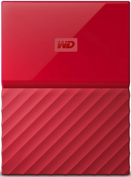 Жесткий диск WD Original USB 3.0 2Tb WDBLHR0020BRD-EEUE My Passport 2.5" красный