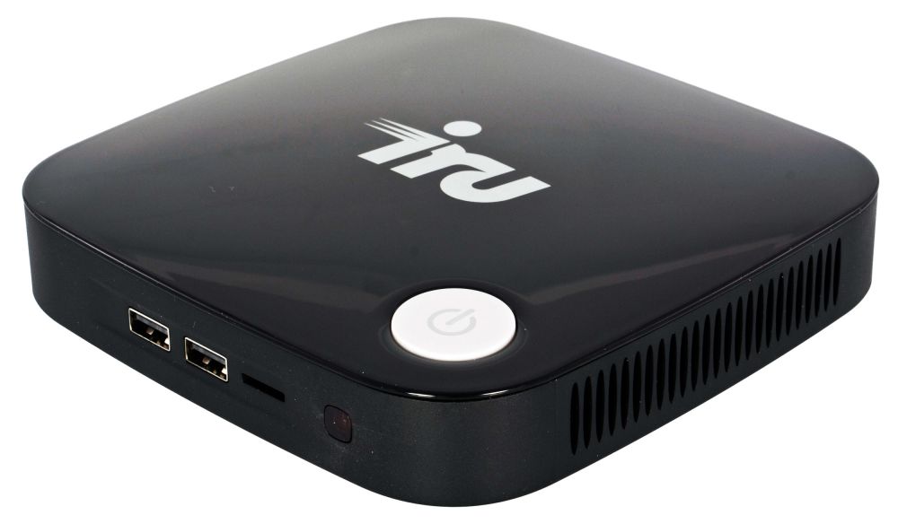 Неттоп IRU 317 Cel J3160 (1.6)/4Gb/SSD60Gb/HDG400/CR/Windows 10 Professional 64/GbitEth/WiFi/BT/36W/черный