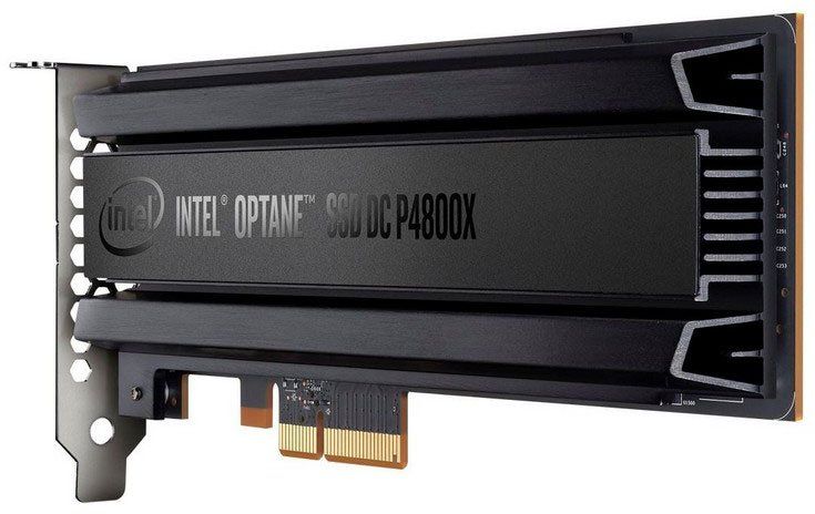 Накопитель SSD Intel Original PCI-E x4 375Gb SSDPED1K375GA01 953028 SSDPED1K375GA01 Optane DC P4800X PCI-E AIC (add-in-card)