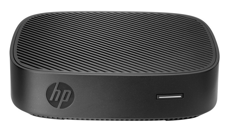 Тонкий Клиент HP t430 pro CelN4000 (1.1)/2Gb/SSD16Gb/UHDG 600/HP Smart Zero Core/GbitEth/WiFi/BT/45W/клавиатура/черный